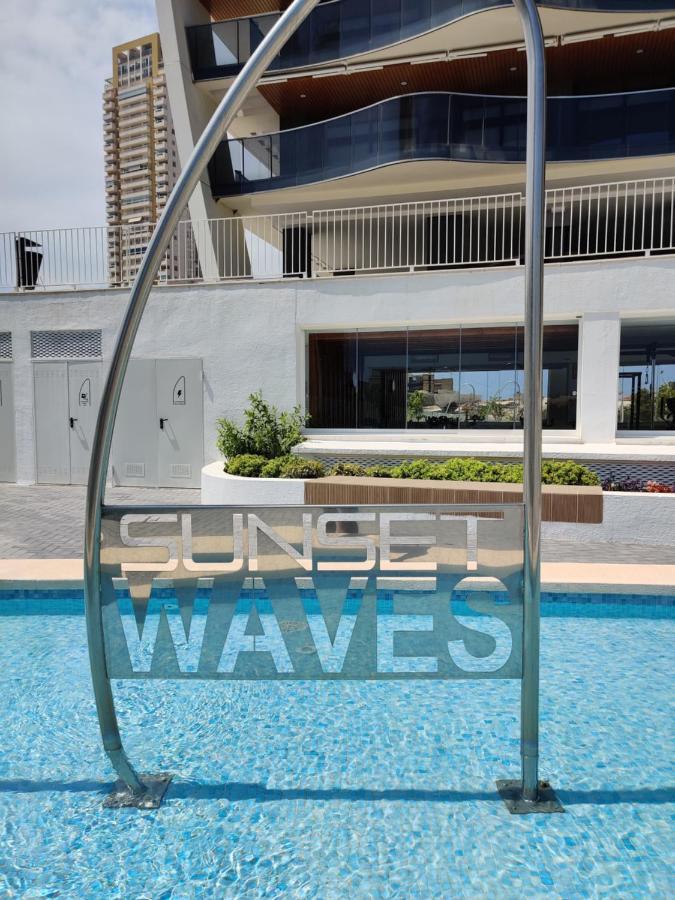 Sunset Waves Lovely Apartment Benidorm Buitenkant foto