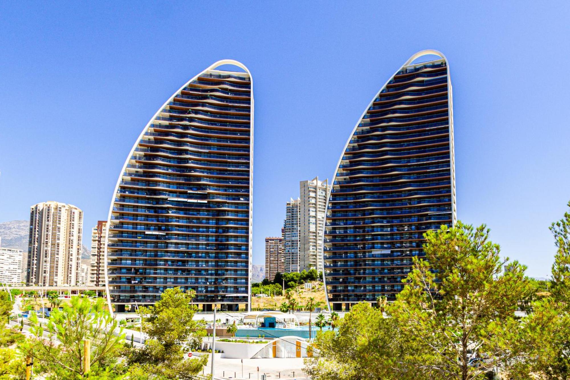 Sunset Waves Lovely Apartment Benidorm Buitenkant foto