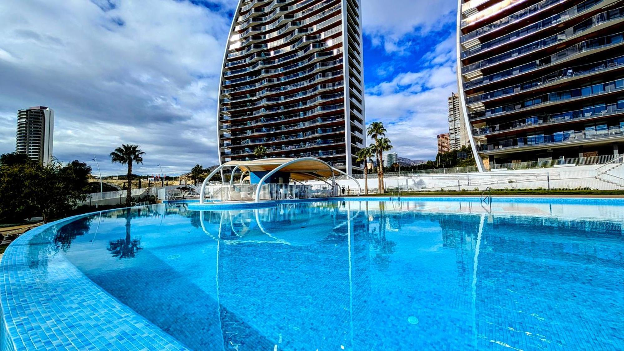 Sunset Waves Lovely Apartment Benidorm Buitenkant foto